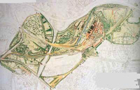 杜伊斯堡公園平面圖