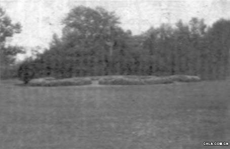 疏林草坪和“鋼鐵工人”雕塑