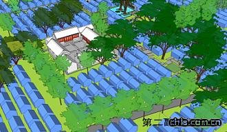 曙光防災公園第二副主揮中心鳥瞰圖