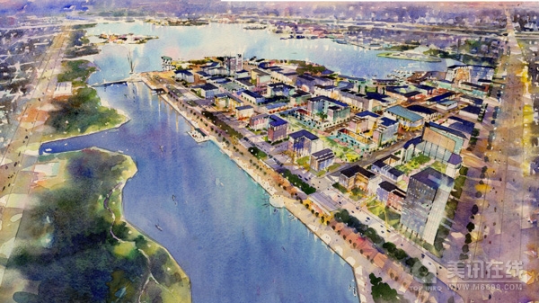 RTKL贏得天津東麗湖規(guī)劃競賽(組圖)