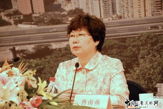 建設(shè)部城建司副巡視員曹南燕