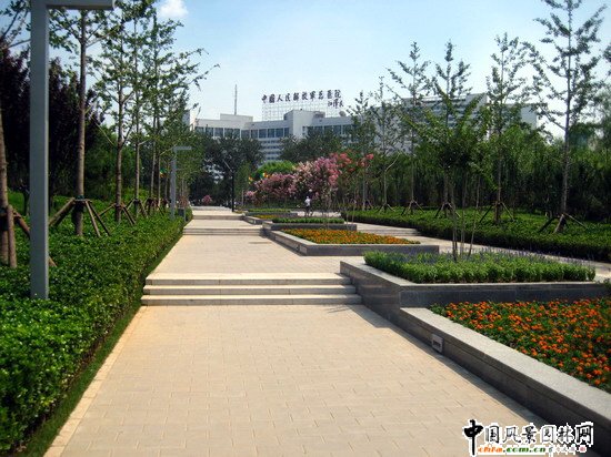 2008社會優質工程之五棵松文化體育中心外側代征地景觀