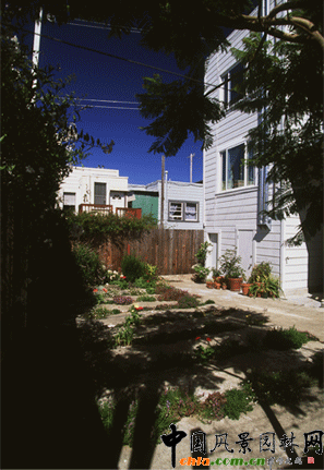 2009ASLA居住區設計類榮譽獎：裂縫花園