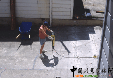 2009ASLA居住區設計類榮譽獎：裂縫花園