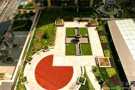 屋頂花園局部鳥瞰