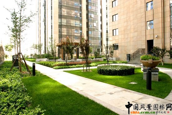 09年北京市精品工程之國瑞城A區(qū)屋頂綠化