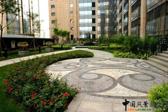 09年北京市精品工程之國瑞城A區屋頂綠化