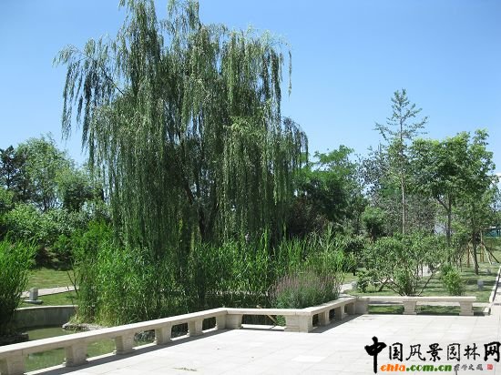 中國工程院甘霖池景區側面效果圖