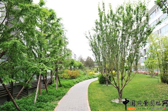 萬壽路住宅樓小區(qū)