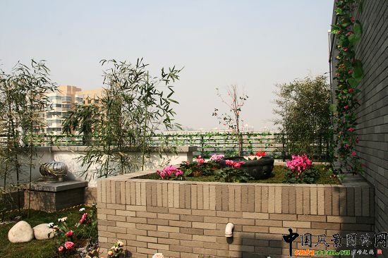 奧運村屋頂綠化--2009年北京市優質工程