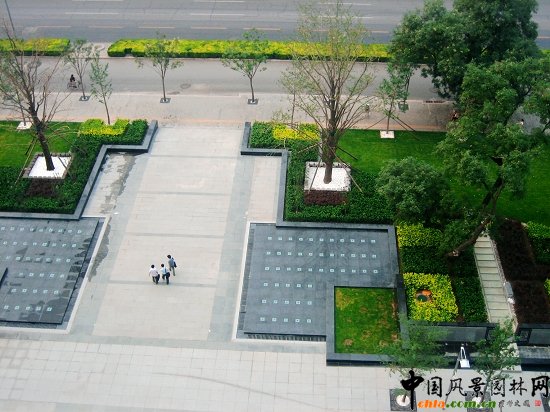 凱晨廣場鳥瞰--入口區域