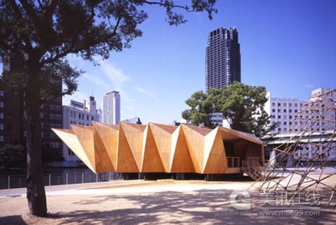 大阪竹林和臨水小屋設計