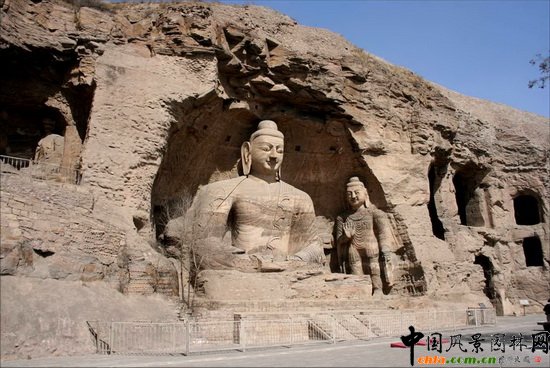 �ƌ�ʯ�� Yungang Grottos