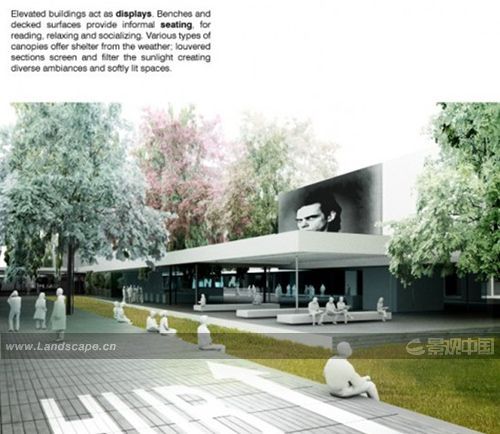 意大利設計師MORQ在澳大利亞堪培拉大學校園設計大賽中獲勝