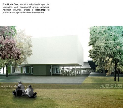 意大利設計師MORQ在澳大利亞堪培拉大學校園設計大賽中獲勝