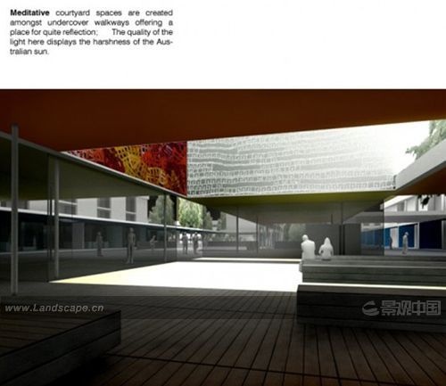 意大利設計師MORQ在澳大利亞堪培拉大學校園設計大賽中獲勝