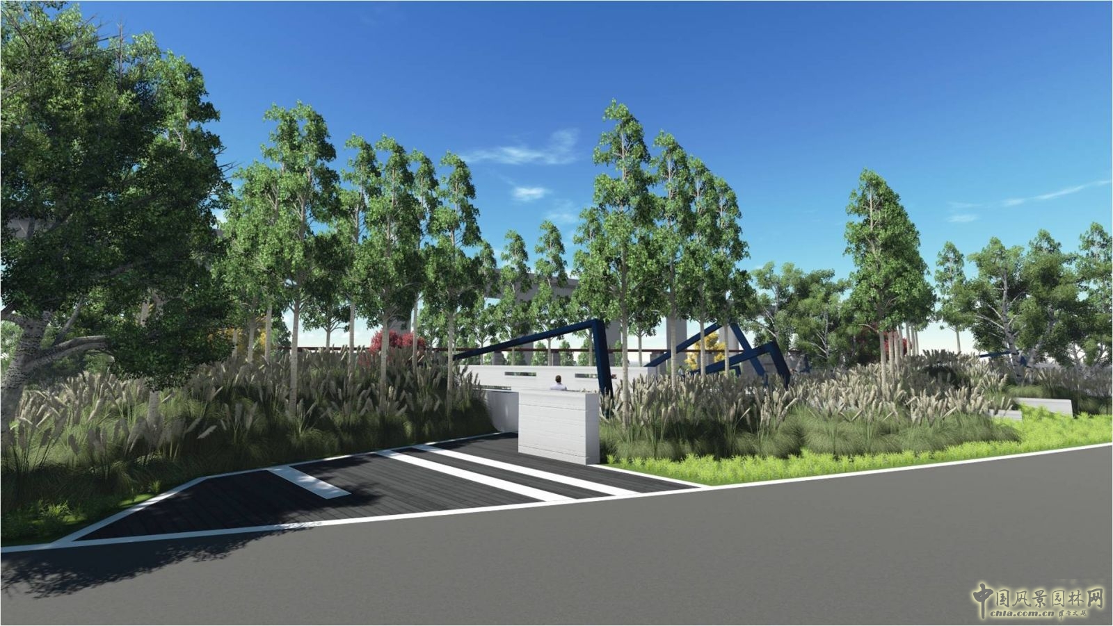 北京園博會設計師廣場 獲獎作品 流動的窗 顧志凌 景觀設計 中國風景園林網