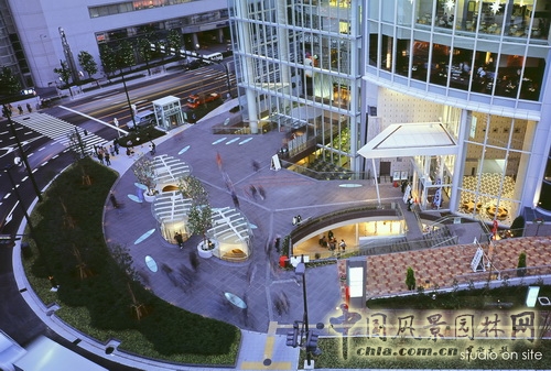 三谷徹 作品 大阪西梅田入口廣場 北京園博會 中國風景園林網(wǎng)