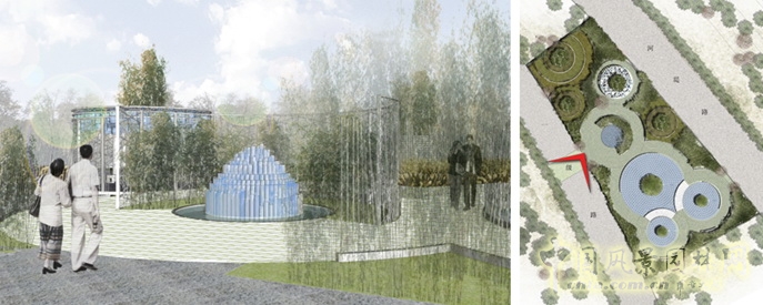 北京園博會 設計師廣場 獲獎 作品 郭明 點滴園 中國風景園林網