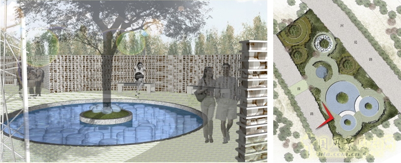 北京園博會 設計師廣場 獲獎 作品 郭明 點滴園 中國風景園林網