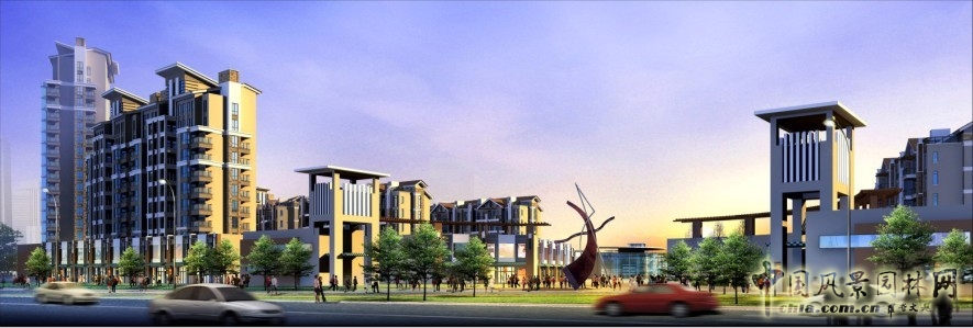 森林公園 居住小區(qū)規(guī)劃 景觀