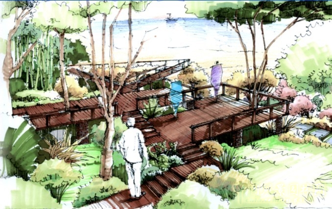 北戴河?xùn)|山賓館 景觀 景觀提升 景觀布局