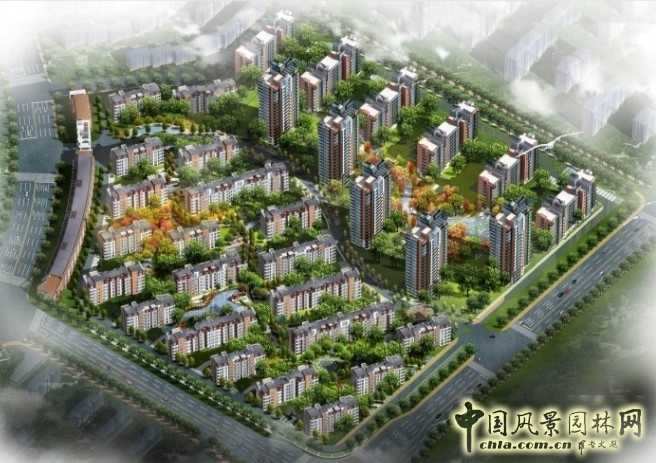 天津奧林匹克花園 景觀 景觀提升 景觀布局 規(guī)劃設(shè)計(jì)