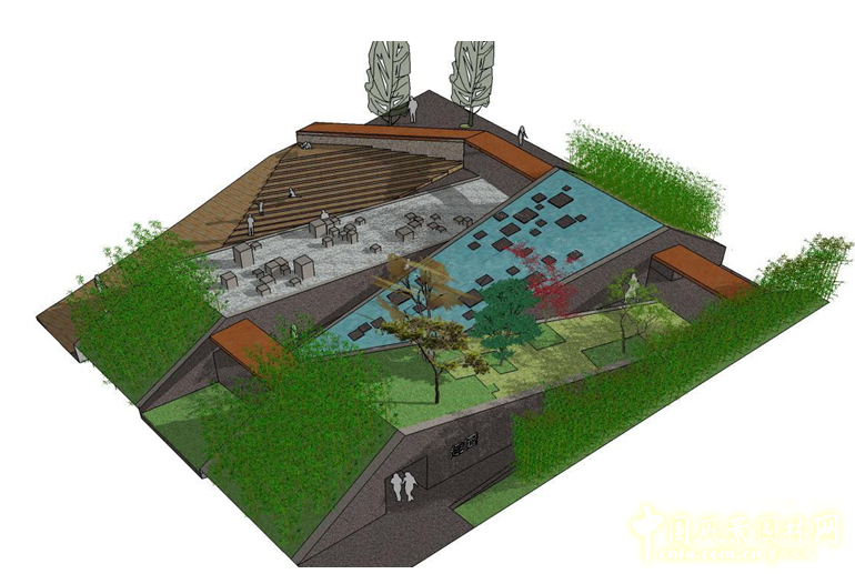 京園博會 設計師廣場 競賽 獲獎 作品 盛葉夏樹 中國風景園林網