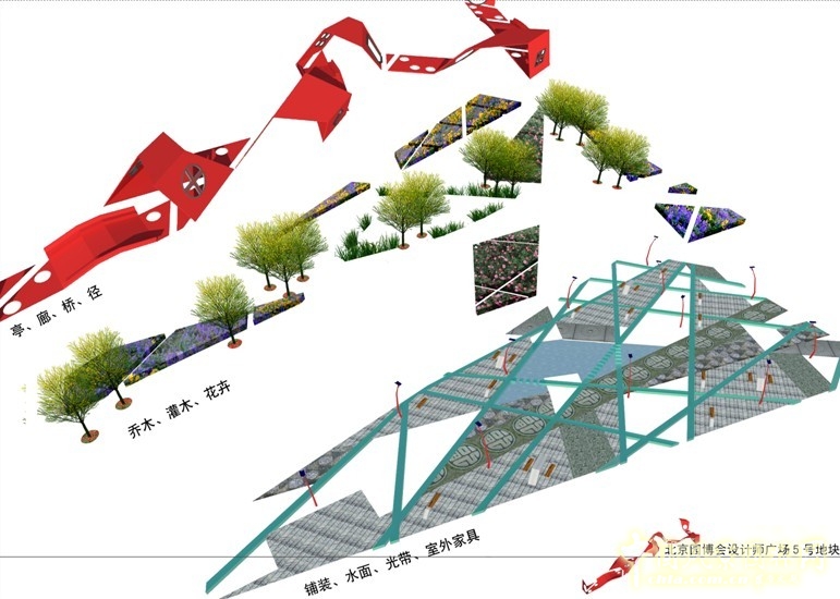 翟俊 園林地毯 造園元素 園林景觀 中國(guó)古典園林