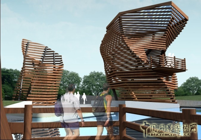 李浩年 景觀規劃 景觀設計 籠結構 垣外苑