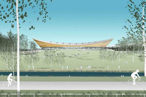 倫敦奧林匹克自行車館 中國風景園林網