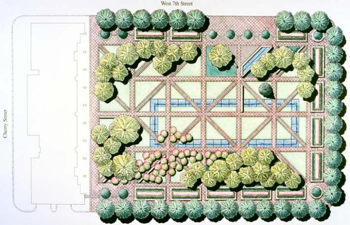 德克薩斯州 沃斯堡市 伯納特 公園 中國(guó)風(fēng)景園林網(wǎng)