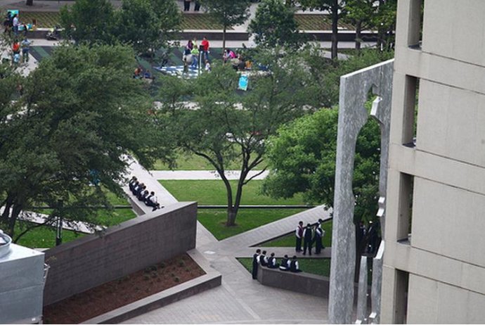 德克薩斯州 沃斯堡市 伯納特 公園 中國(guó)風(fēng)景園林網(wǎng)