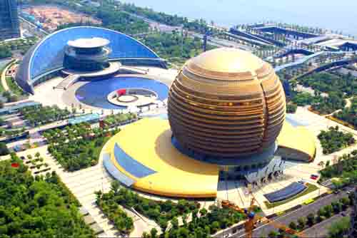 錢江新城 屋頂綠化群 中國風景園林網