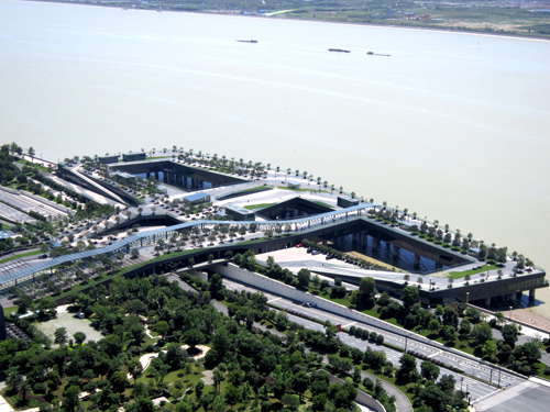 錢江新城 屋頂綠化群 中國風景園林網