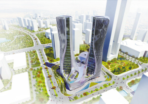 凱德來福士廣場效果圖