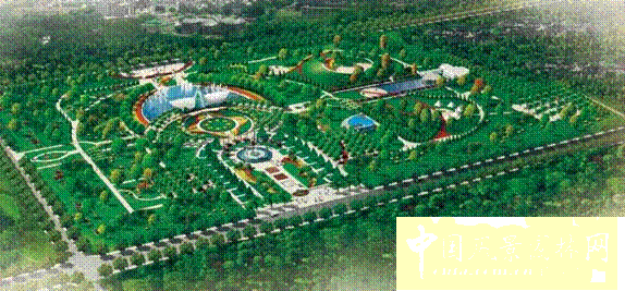 劉秀晨 綠色的云 北京 國際雕塑園 中國風景園林網