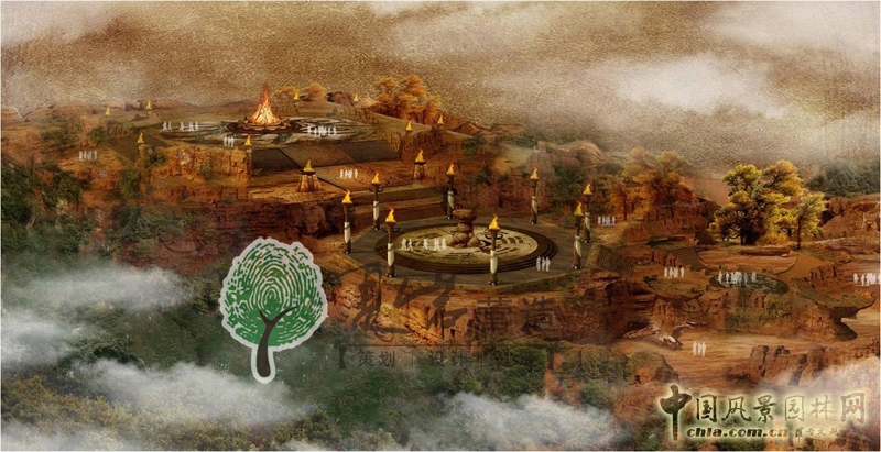 先天八卦祭祀廣場(chǎng)