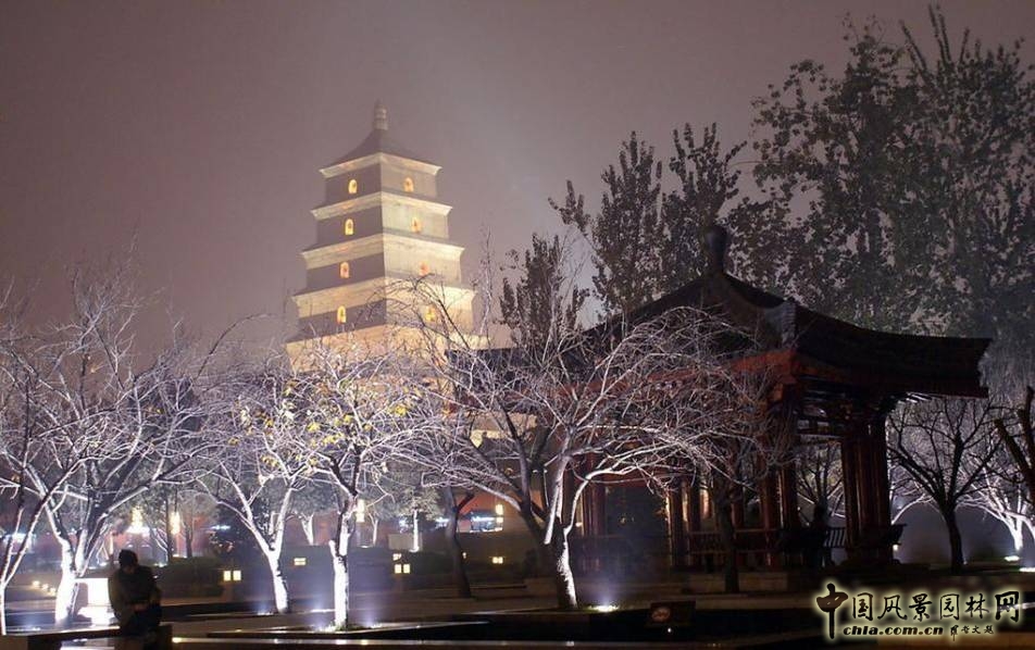 唐慈恩寺大雁塔