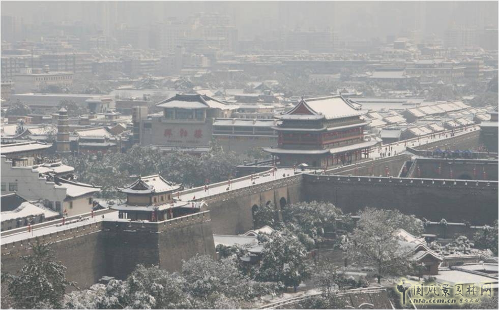 西安城墻(唐皇宮墻、明城墻)