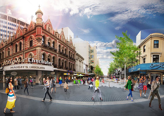 澳大利亞阿德萊德市藍道購物中心