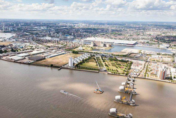 泰晤士河壩公園