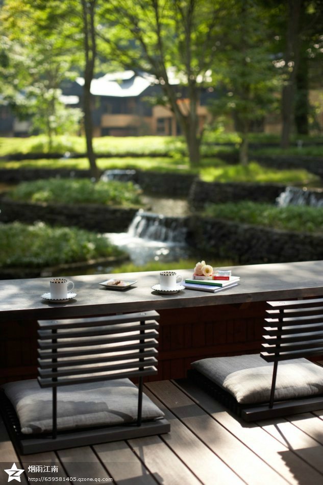 日本長野輕井澤虹夕諾雅酒店景觀設計