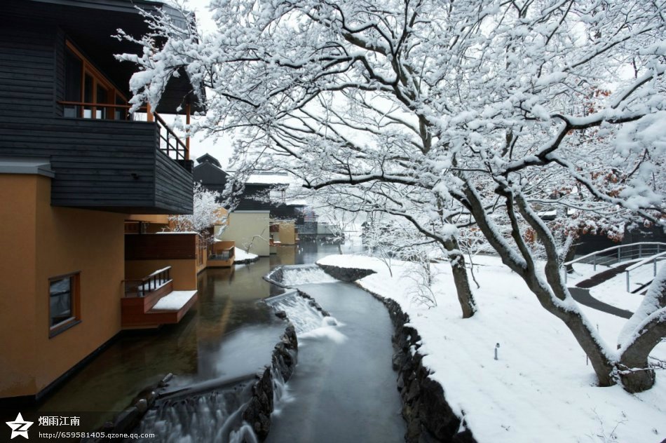 日本長野輕井澤虹夕諾雅酒店景觀設計