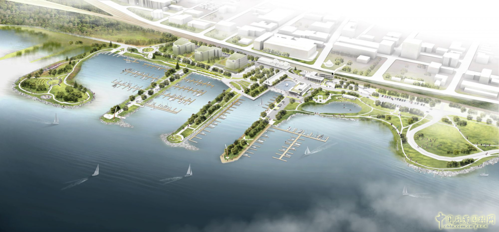 加拿大桑德貝市亞瑟王子碼頭公園