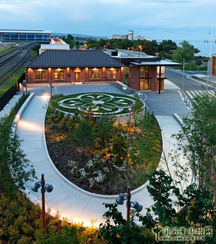 加拿大桑德貝市亞瑟王子碼頭公園