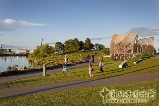 加拿大桑德貝市亞瑟王子碼頭公園