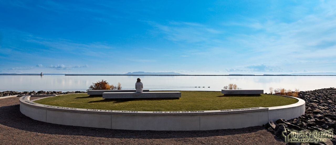 加拿大桑德貝市亞瑟王子碼頭公園