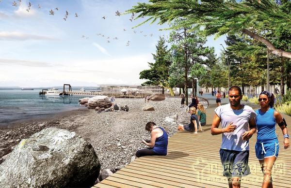 西雅圖中央濱水空間