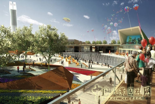 商業(yè)街景觀設計 景觀方案 施工圖設計